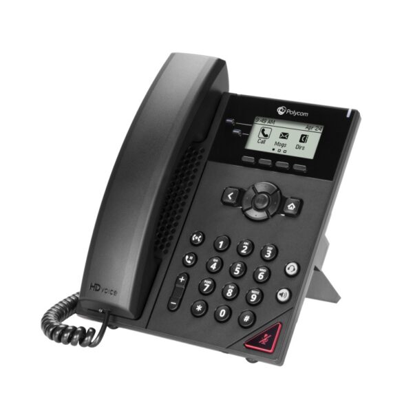 TELEFONO IP POLYCOM VVX 150 BUSINESS / 2 CUENTAS SIP / SONIDO HD / POE / 2 X  ETHERNET GIGABIT / NO INCLUYE ALIMENTADOR DE CORRIENTE