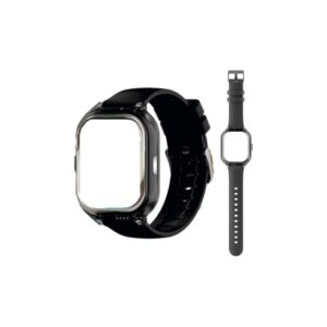 CORREA RELOJ SAVEFAMILY SILICONA NEGRA PARA NIÑOS MODELO ENJOY P/N: CORENJOYNEGR