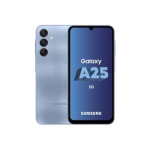 TELEFONO SMARTPHONE SAMSUNG GALAXY A25 AZUL / 5G / EXYNOS 2 Ghz / 8 GB / 256 GB / 6.5" FHD / CAMARAS 50-8-2 MPX - 13 MPX / 5000 mAh / ANDROID 14 / SM-A256BZBHEUB