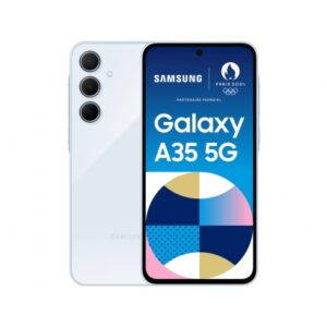 TELEFONO SMARTPHONE SAMSUNG GALAXY A35 5G AZUL / EXYNOS / 8 GB / 256 GB / 6.6" / CAMARAS 50-8-5 MPX - 13 MPX / 5000 mAh / ANDROID 14 / SM-A356BLBGEUB