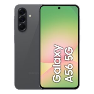 TELEFONO SMARTPHONE SAMSUNG GALAXY A56 5G NEGRO / EXYNOS / 8 GB / 256 GB / 6.7" / CAMARAS 50-12-5 MPX - 12 MPX / 5000 mAh / ANDROID 15 / SM-A566BZKCEUB