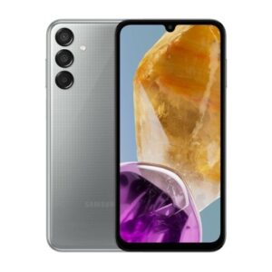 TELEFONO SMARTPHONE SAMSUNG GALAXY M15 5G GRIS PLATA / 2.2 Ghz / 4 GB / 128 GB / 6.5" / CAMARAS 50-5-2 MPX - 13 MPX / 6000 mAh / ANDROID / M156B 4-128 GY