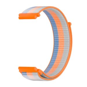 CORREA RELOJ SAVEFAMILY TELA RAYAS NARANJAS PARA SAVEWATCH Y SENIOR ENJOY SUPERIOR P/N: CORSWPTELRAYANARANJ