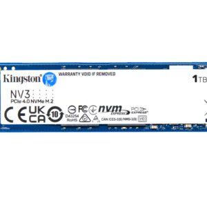 DISCO DURO SSD M.2 1.0 TB KINGSTON  NV3 / 2280 / PCIe 4.0 NVMe / SNV3S/1000G