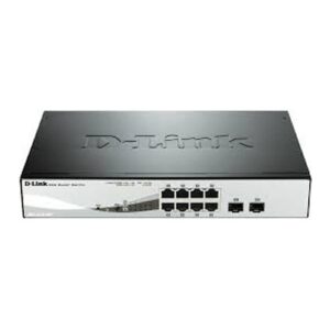SWITCH D-LINK DGS-1210-08P / 8X10/100/1000 / 2XSFP / 8 X POE