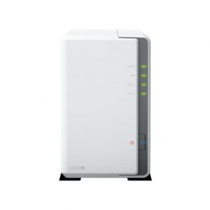 CAJA SYNOLOGY DISK STATION DS223j NAS / 2 BAY / (SIN DISCO DURO) / 2XUSB / 1 X ETHERNET / RTD1619B /