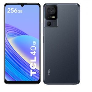 TELEFONO SMARTPHONE TCL 40SE T610K2 DARK GREY / HELIO G37 2.3 Ghz / 6 GB / 256 GB / 6.75" HD+ / 4G / 50-2-2 MPX Y 8 Mpx / 5010mAh / DUAL SIM / ANDROID 13 / T610K2-2ALCA112