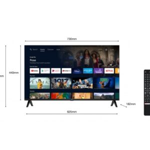 TELEVISOR TCL S54 32" / FHD / SMARTTV / ETHERNET / WIFI / BLUETOOTH / ANDROID 11 / 32S5400AF