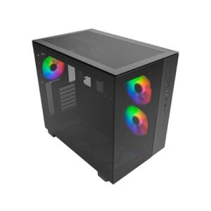 CARCASA MONTECH KING 65 PRO BLACK ARGB / ATX / USB / SIN FUENTE /