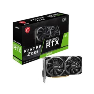GRAFICA MSI RTX 3050 VENTUS 2X XS 8 GB OC / DP - HDMI - DVI-D / 912-V809-4287