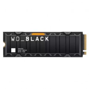 DISCO DURO SSD M.2 WD 1.0 TB BLACK SN850X NVMe 4.0 CON DISIPADOR DE CALOR / COMPATIBLLE CON PLAY5 / WDS100T2XHE