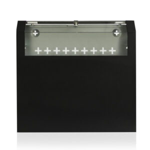 ARMARIO RACK 19" 5U WPRACK VERTICAL 500X140X475 MM / 5 DISPOSITIVOS 3 HORIZONTAL Y 2 VERTICAL / CERRADURA CON LLAVE / INCLUYE 12 SET DE TORNILLOS Y TUERCAS / IP 20 / WPN-RWV-05501-B